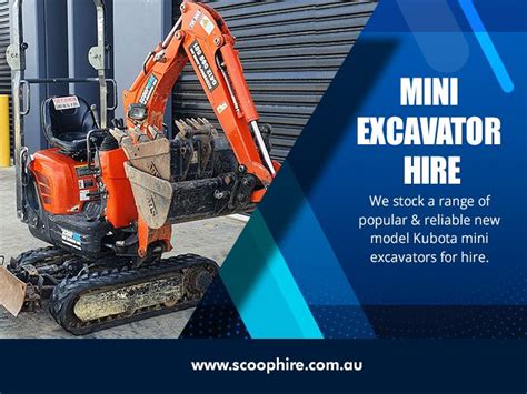 Mini Excavator Hire in Melbourne 